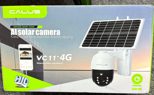 AI Solar Camera – 4G-Enabled, Waterproof, 360° Smart Surveillance