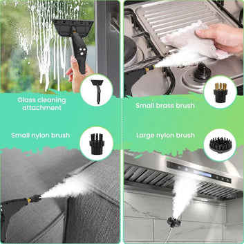 🔥 Handheld Pressurized Steam Cleaner – Multi-Surface Deep Cleaning🔥